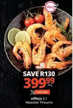 Checkers uMoja L1 Headon Prawns offer