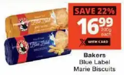 Checkers Bakers Blue Label Marie Biscuits offer
