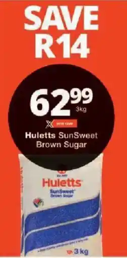 Checkers Huletts SunSweet Brown Sugar offer