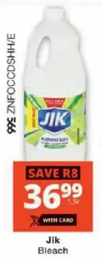 Checkers Jik Bleach offer