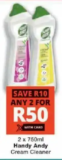 Checkers Handy Andy Cream Cleaner offer