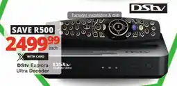 Checkers DStv Explora Ultra Decoder offer