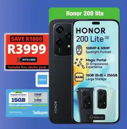 Checkers Honor 200 lite offer