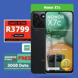 Checkers Honor X7c offer