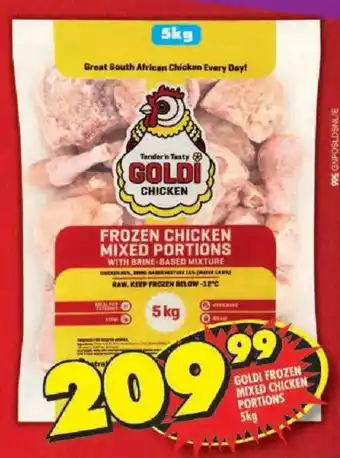 Shoprite Goldi frozen mixed chicken portions offer