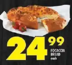Shoprite Focaccia bread offer