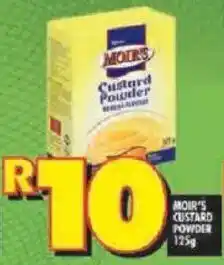 Shoprite Moir's custard powder offer