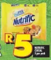 Shoprite Nutrific Cereal offer