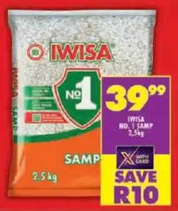 Shoprite Iwisa no. 1 samp offer