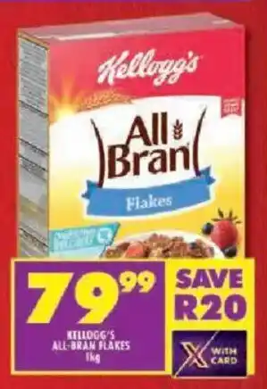 Shoprite Kellogg's All Bran Flakes offer