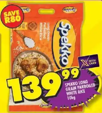 Shoprite Spekko long grain parboiled white rice offer