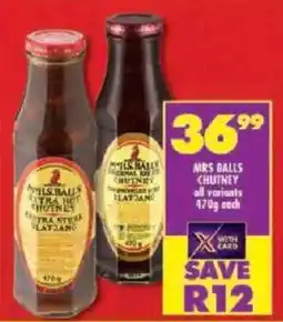 Shoprite Mrs balls chutney offer