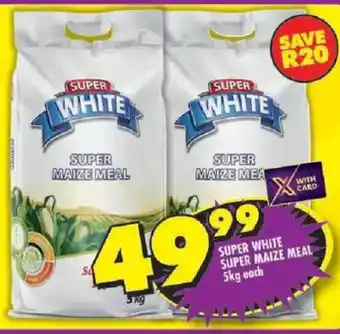 Shoprite Super white super maize meal offer