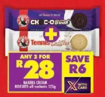 Shoprite Bakers cream biscuits offer