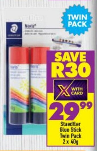 Staedtler Glue Stick Twin Pack 2x40g