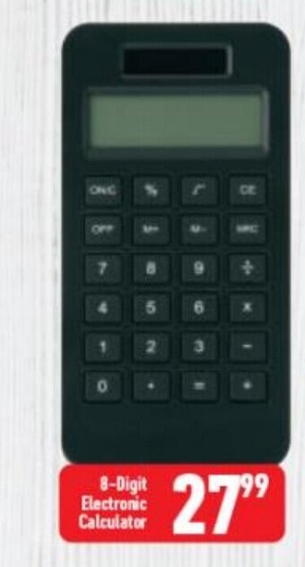 8-Digit Electronic Calculator