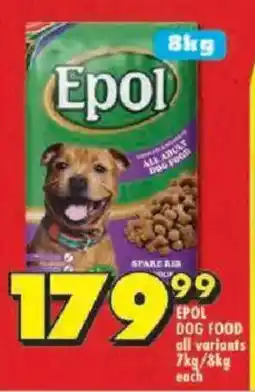 Shoprite Epol dog food offer