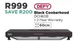 House & Home Defy Black Cookerhood offer