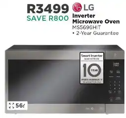 House & Home LG Inverter Microwave Oven offer