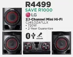 House & Home LG 2.1-Channel Mini Hi-Fi offer