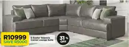 House & Home 5-Seater Valencia Corner Lounge Suite offer