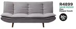 House & Home Cleo Sleeper Couch offer