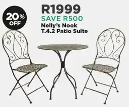 House & Home Nelly's Nook T.4.2 Patio Suite offer
