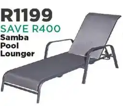 House & Home Samba Pool Lounger offer