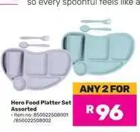 Game Hero Food Platter Set Assorted offer
