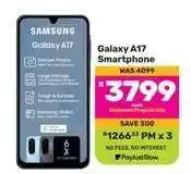 Game Galaxy A17 Smartphone offer