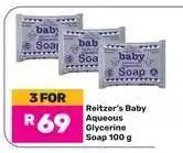 Game Reitzer’s Baby Aqueous Glycerine Soap 100 g offer