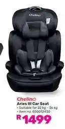 Game Chelino Aries III Car Seat offer