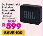 Game Go Essential 2 Portable Bluetooth Speaker offer