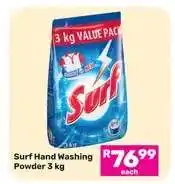 Game Surf Hand Washing Powder 3 kg offer