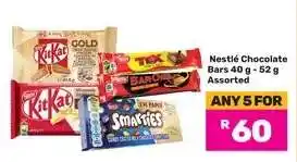 Game NESTLE CHOCOLATE BARS offer