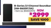 Game B-Series 3.1 Channel Soundbar (HW-B650F/XA) offer
