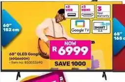 Game 60 QLED Google TV (60Q6600H) offer