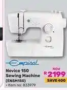 Game Empisal Novice 150 Sewing Machine offer