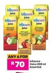Game Infacare Juice 200 ml Assorted offer