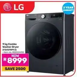 Game 9 kg Combo Washer Dryer (F2V5FRPV3) offer