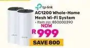 Game Tp-Link AC1200 Whole-home Mesh Wi-Fi System offer
