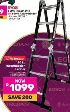 Game Tradequip Multifunction Ladder offer