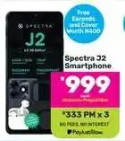 Game Spectra J2 Smartphone offer