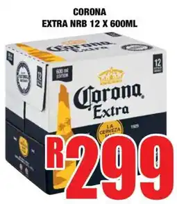 Boxer CORONA EXTRA NRB 12 X 600ML offer