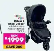 Game Little One Deluxe 3 Wheel Jogger offer