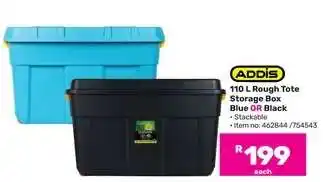 Game ADDIS 110 L Rough Tote Storage Box offer
