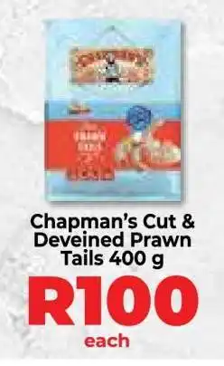 Food Lover's Market Chapman's Cut & Deveined Prawn Tails 400 g offer