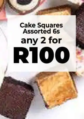 Food Lover's Market Cake Squares Assorted 6s offer