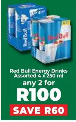 Food Lover's Market Red Bull Energy Drinks Assorted 4 x 250 ml offer