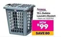 Game 75 L Debbie Laundry Basket offer